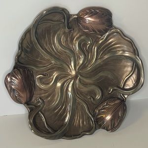Summit Collection Art Nouveau Tulip Plate